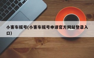 小客车摇号(小客车摇号申请官方网站登录入口)